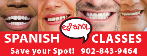Spanish classes restart in January 2023, sign up now 902-843-9464